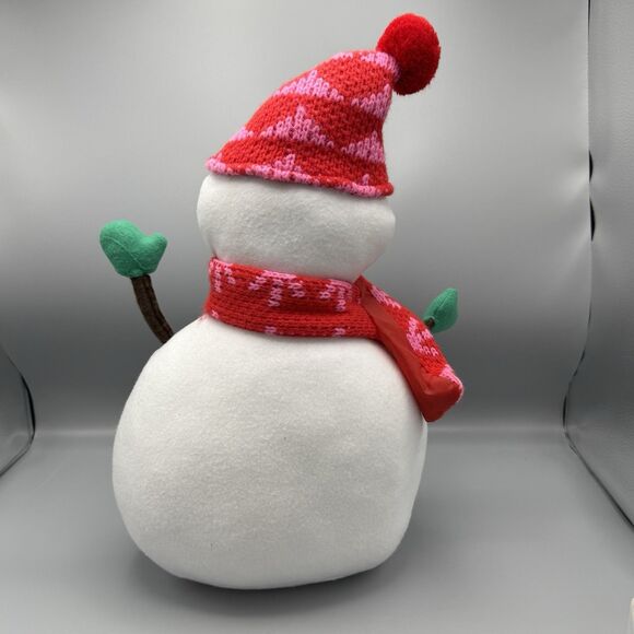 Stand Alone Snowman Plush Advent Pocket Calendar Countdown to Christmas 19" T - Picture 7 of 11